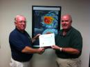 Wayne, KA1VRF Recognized by SFL Section For Devoted Service 